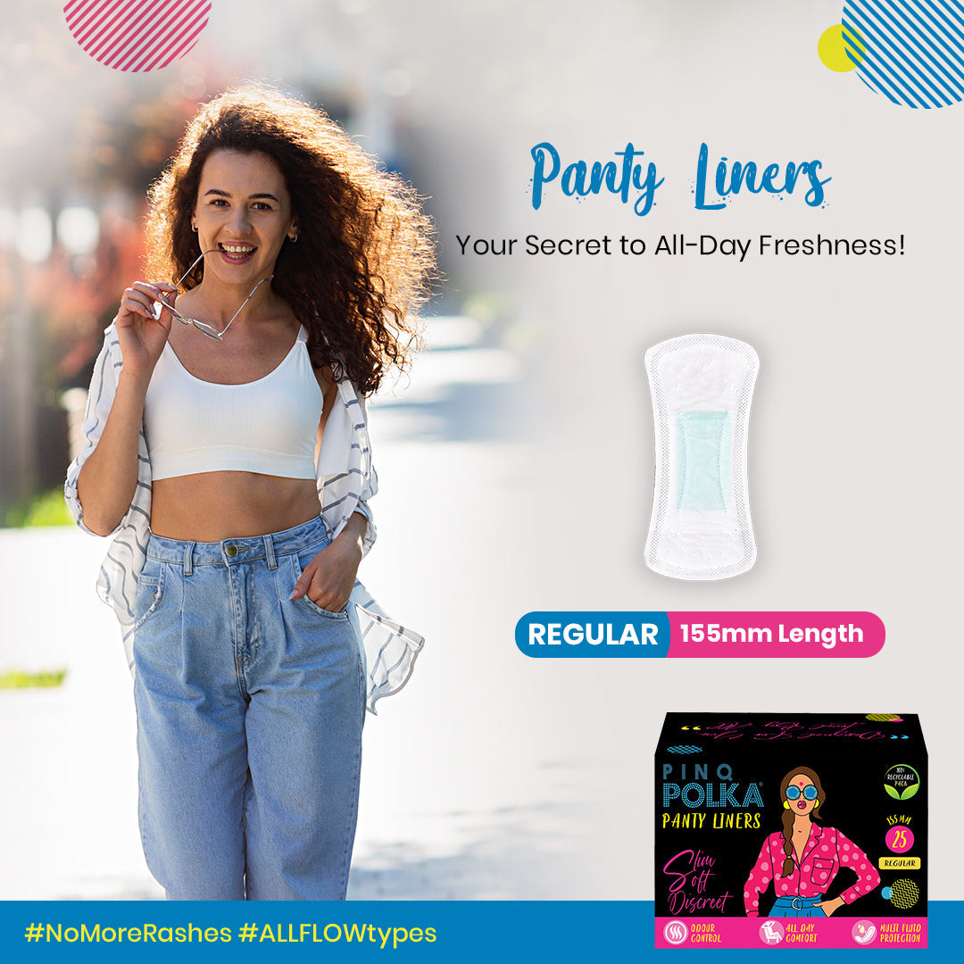 Panty Liners - Regular (MRP ₹150 @ ₹59/-)