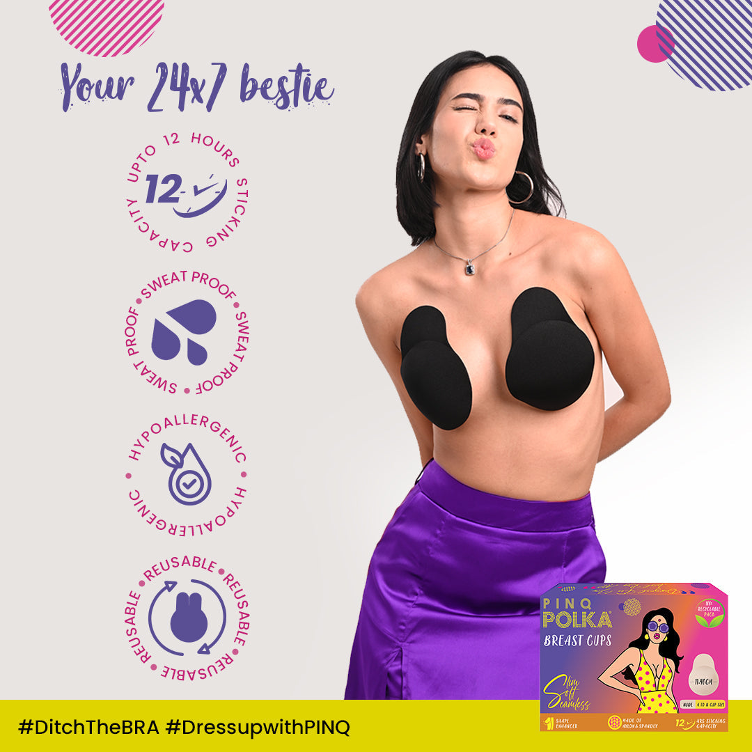 Breast Pasties & Breast Cups (Free 5 pairs of Nipple Pasties)