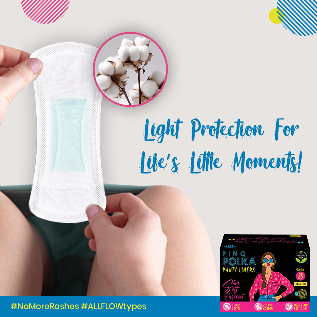 Panty Liners - Regular (MRP ₹150 @ ₹59/-)