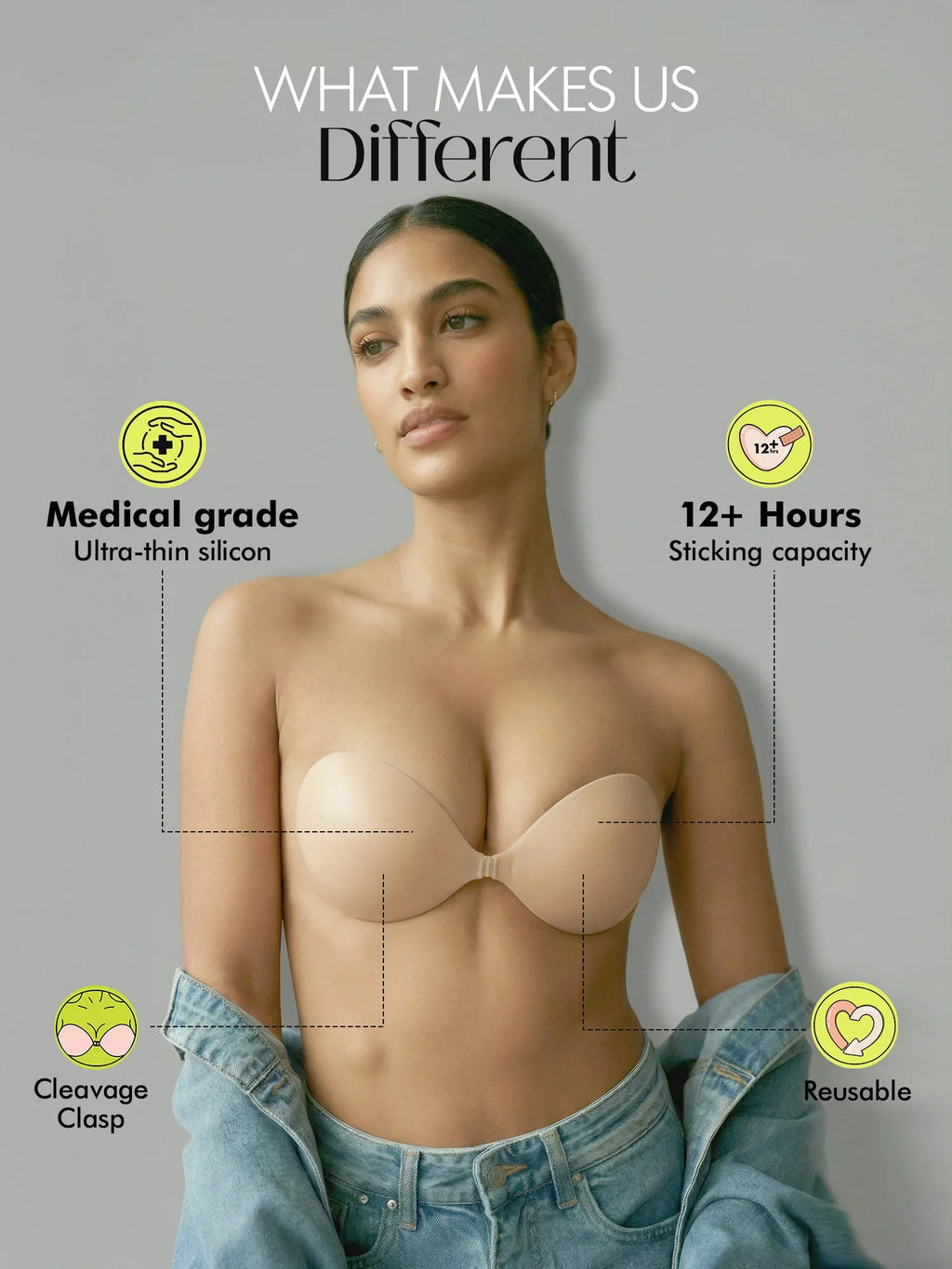 Cleavage Bra X Shaper Brief