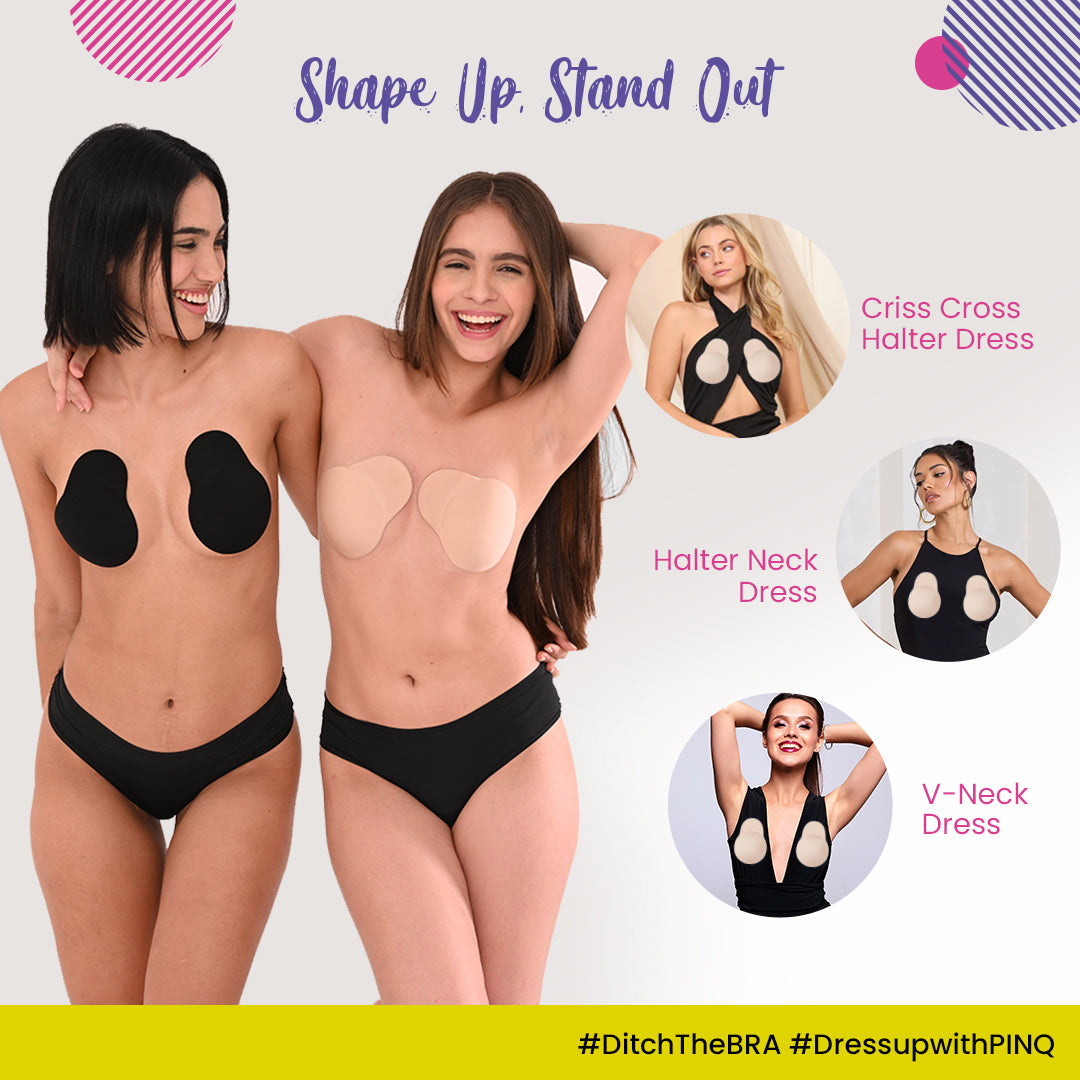 Breast Pasties & Breast Cups (Free 5 pairs of Nipple Pasties)