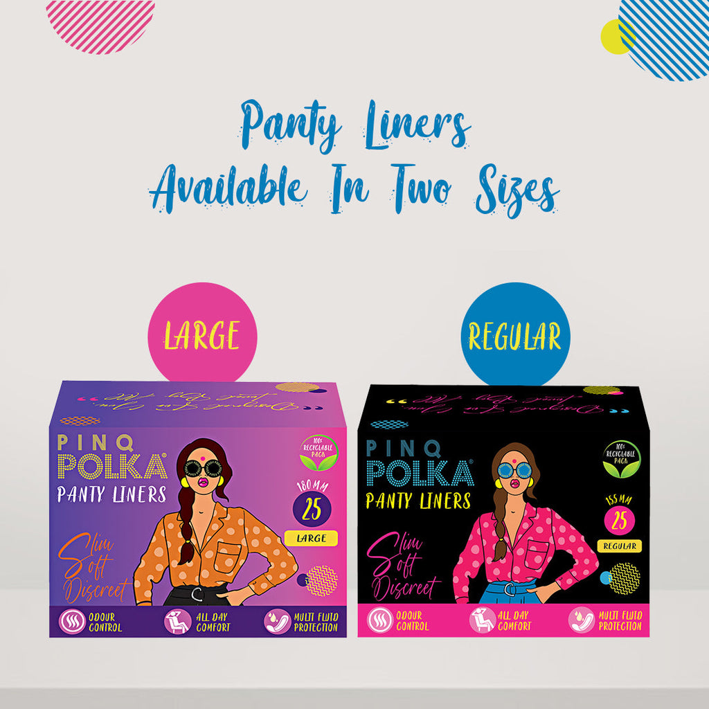 Panty Liners - Regular (MRP ₹150 @ ₹59/-)