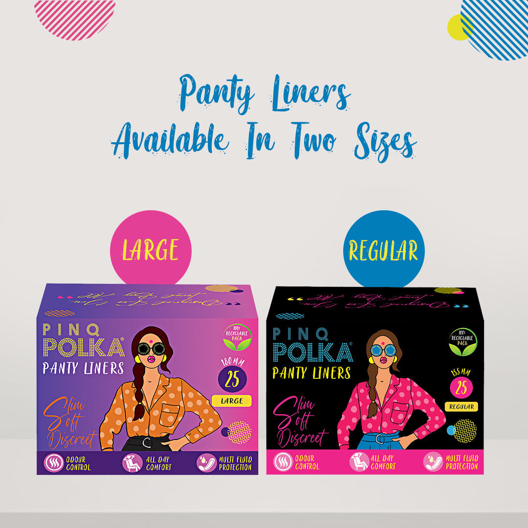 Panty Liners - Regular (MRP ₹150 @ ₹59/-)