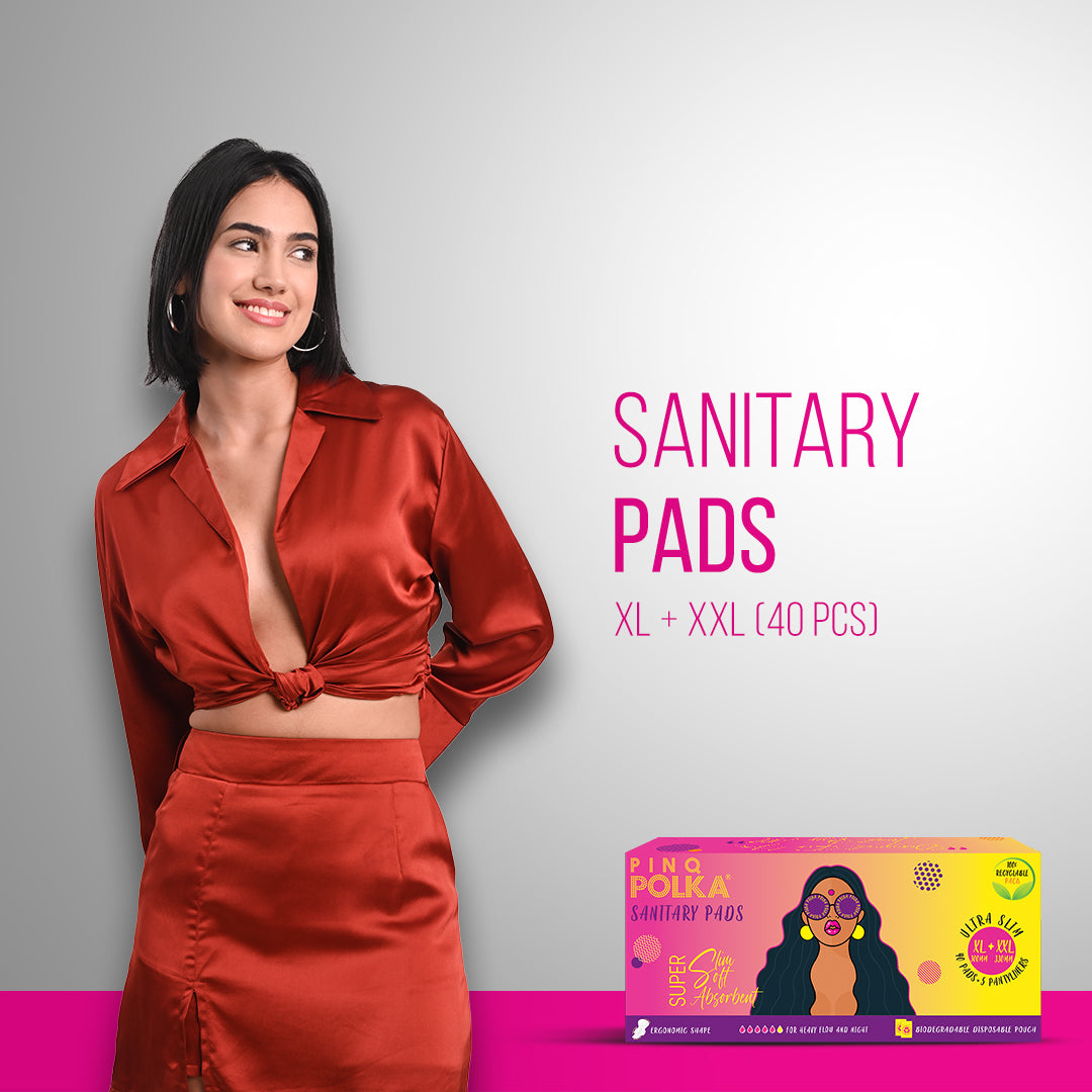 Sanitary Pads - XL + XXL (40 Pcs)