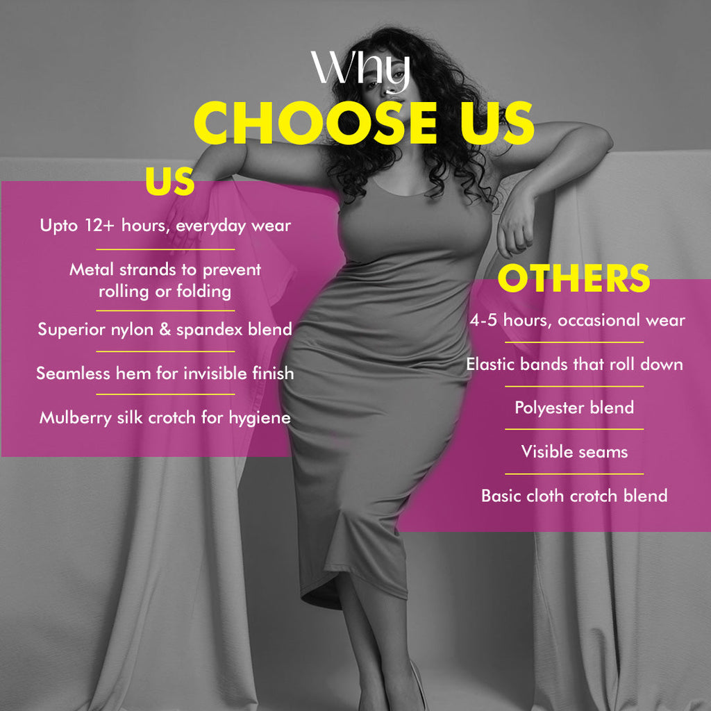 High-Waist Shaper Shorts (medium to high compression)